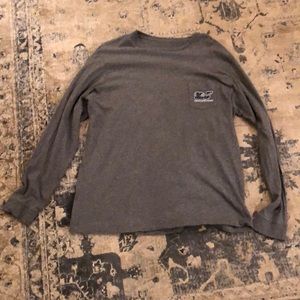 Dark Grey Vineyard Vines long sleeve